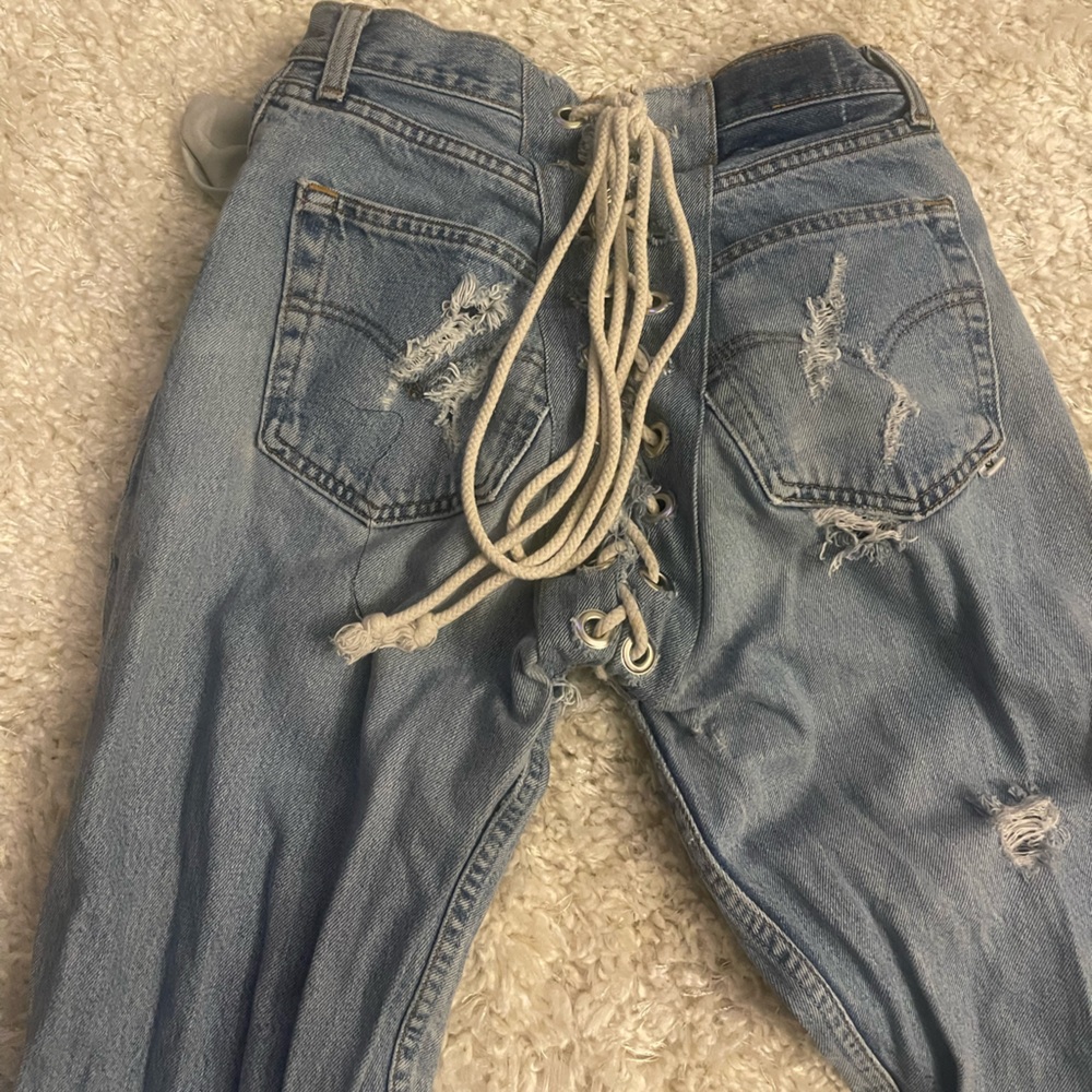 Samaria Leah Bone Levi Jeans